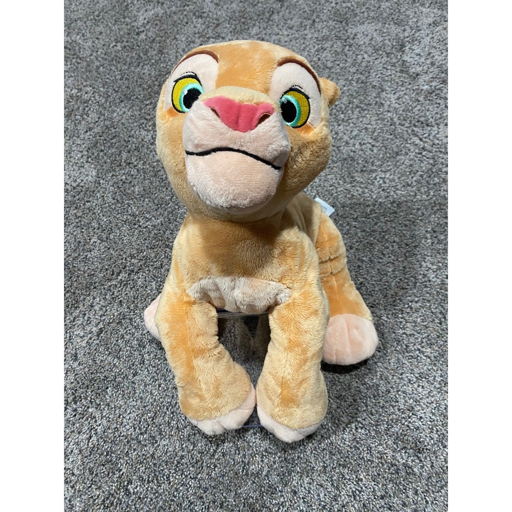 Disney Nala Plush Toy Kids Medium Tan Excellent Lion King Movie Character